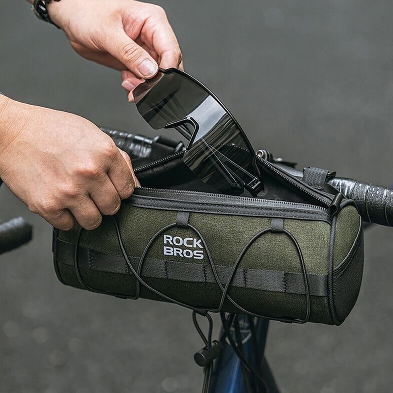 Bike bag Rockbros 30110049001 Bike Front Bag 2 l green/black 9