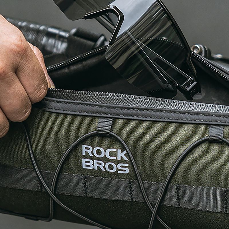 Bike bag Rockbros 30110049001 Bike Front Bag 2 l green/black 11