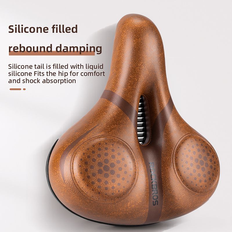 Bike saddle Rockbros 38210006002 brown 2