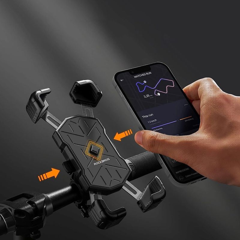 Bike phone mount Rockbros 25210030001 Phone Holder black 4