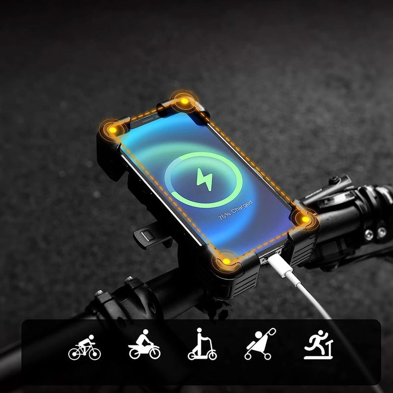 Bike phone mount Rockbros 25210030001 Phone Holder black 5