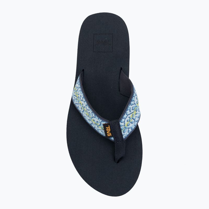 Women's flip-flops Teva Mush II companera blue 5