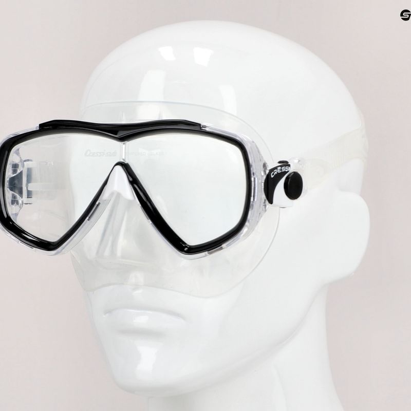 Cressi Estrella diving mask black/clear DN340050 8