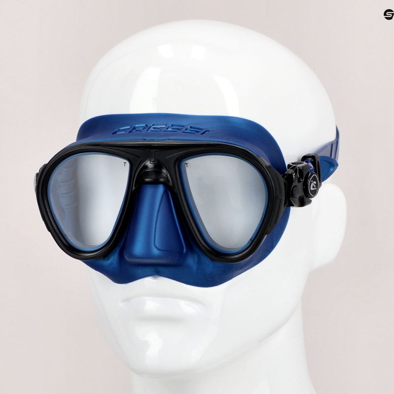 Cressi Calibro diving mask blue/black DS425550 3