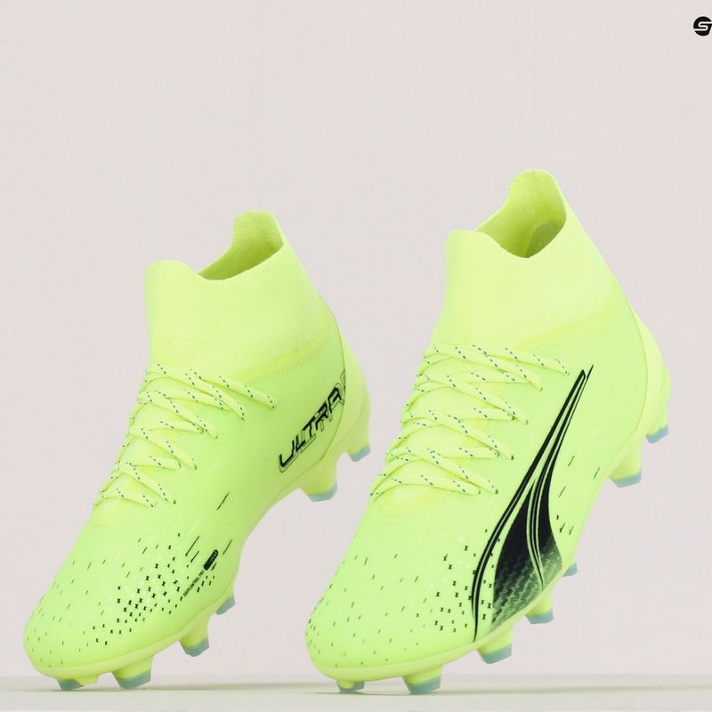 PUMA Ultra Pro FG/AG Jr children's football boots green 106918 01 11