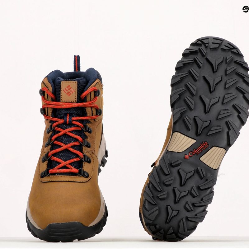 Columbia Newton Ridge Plus II Wp men's trekking boots light brown 1594731 11