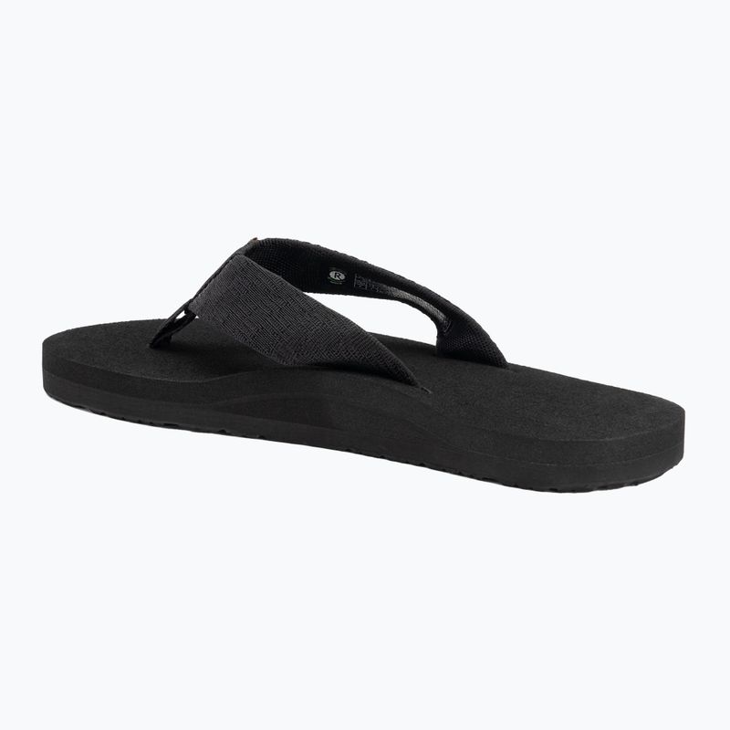 Men's Teva Mush II flip flops brick black 3