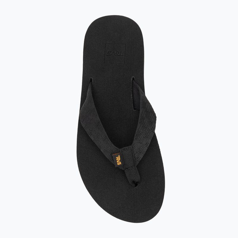 Men's Teva Mush II flip flops brick black 5