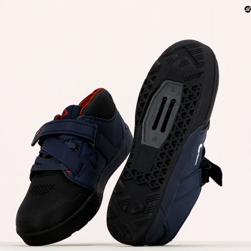 Men's MTB cycling shoes Leatt 4.0 Clip navy blue/black 3021300402 11