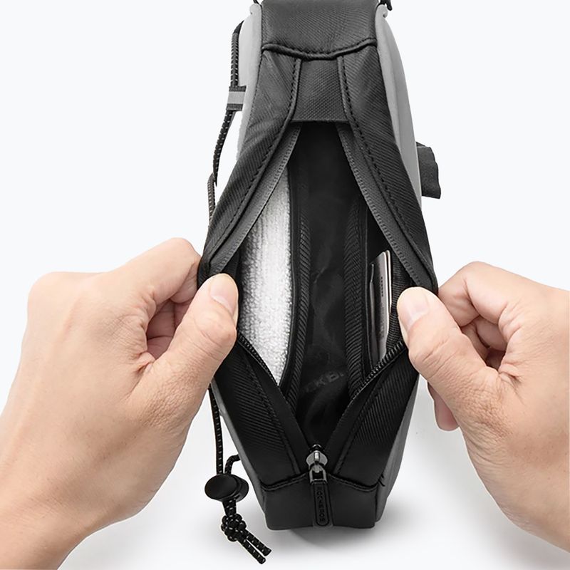 Rockbros bike frame bag 30120109 0.9 l silver 2