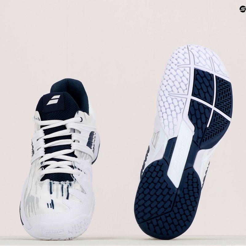 Babolat Propulse Fury AC men's tennis shoes white 30S22208 8