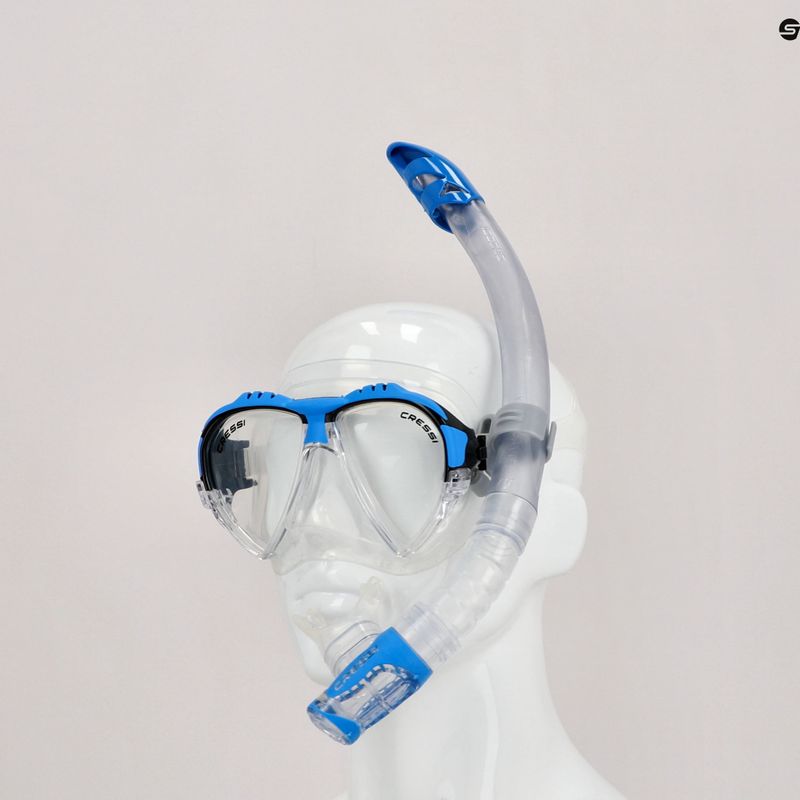 Cressi Matrix + Gamma diving set blue DS302501 8