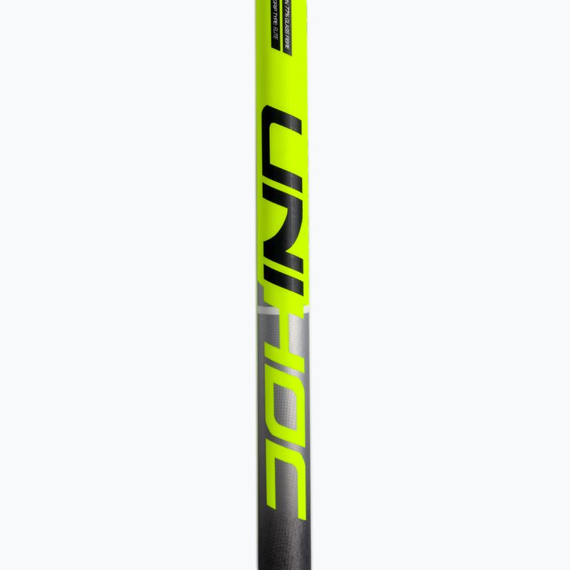 UNIHOC Sonic Composite 26 yellow-black left-handed floorball stick 03543 3