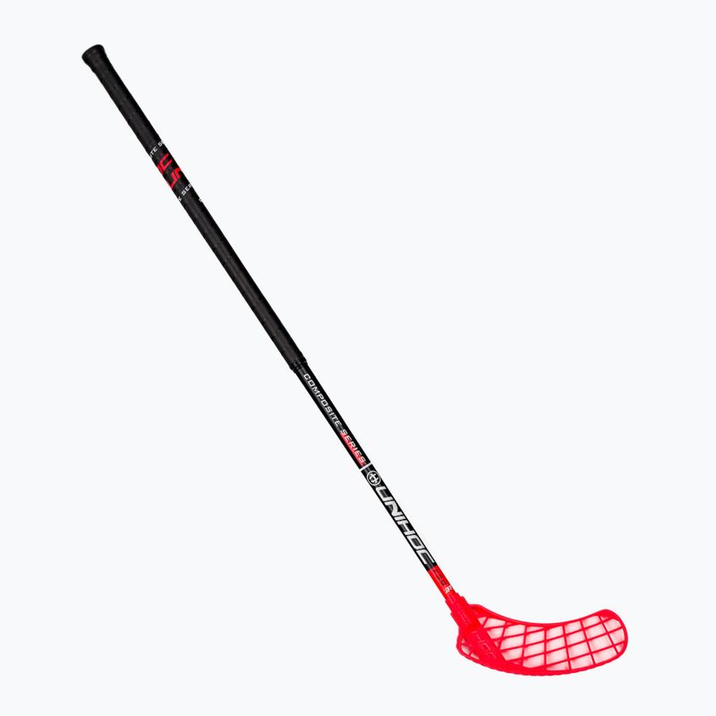 UNIHOC Sonic Composite 29 left-handed floorball stick black/red 04947