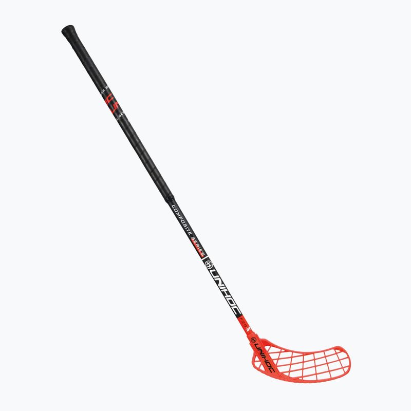 UNIHOC Sonic Composite 29 left-handed floorball stick black/red 04947 5