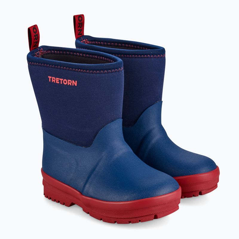 Tretorn Kuling Neoprene children's wellingtons navy 8