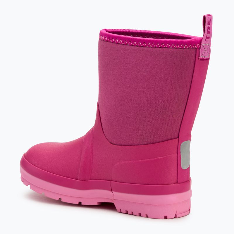 Tretorn Kuling Neoprene pink children's wellingtons 3