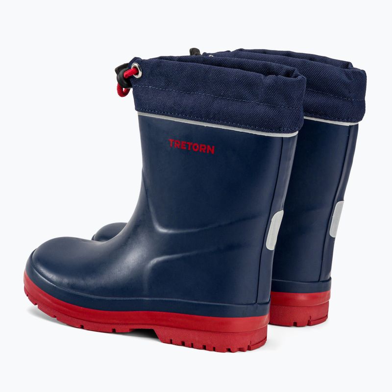 Tretorn Kuling Winter children's wellingtons navy blue 47329800430 3