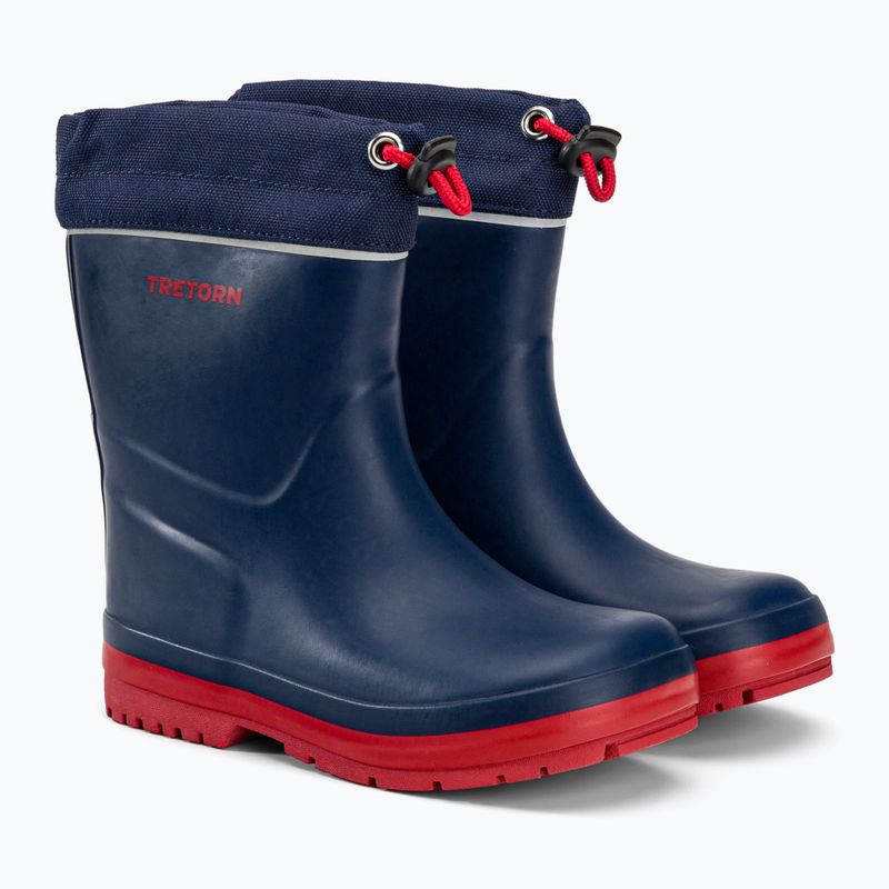 Tretorn Kuling Winter children's wellingtons navy blue 47329800430 4