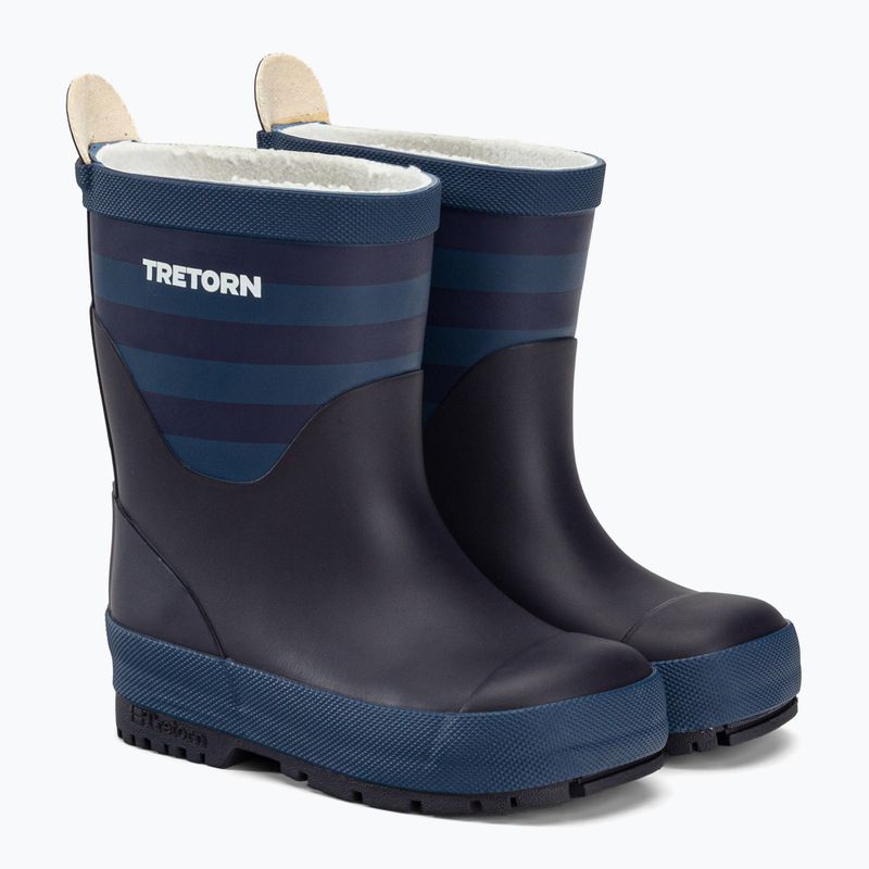 Tretorn Granna navy blue children's wellingtons 47265408420 4