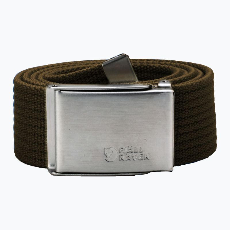 Fjällräven Canvas Belt 633 dark olive 3