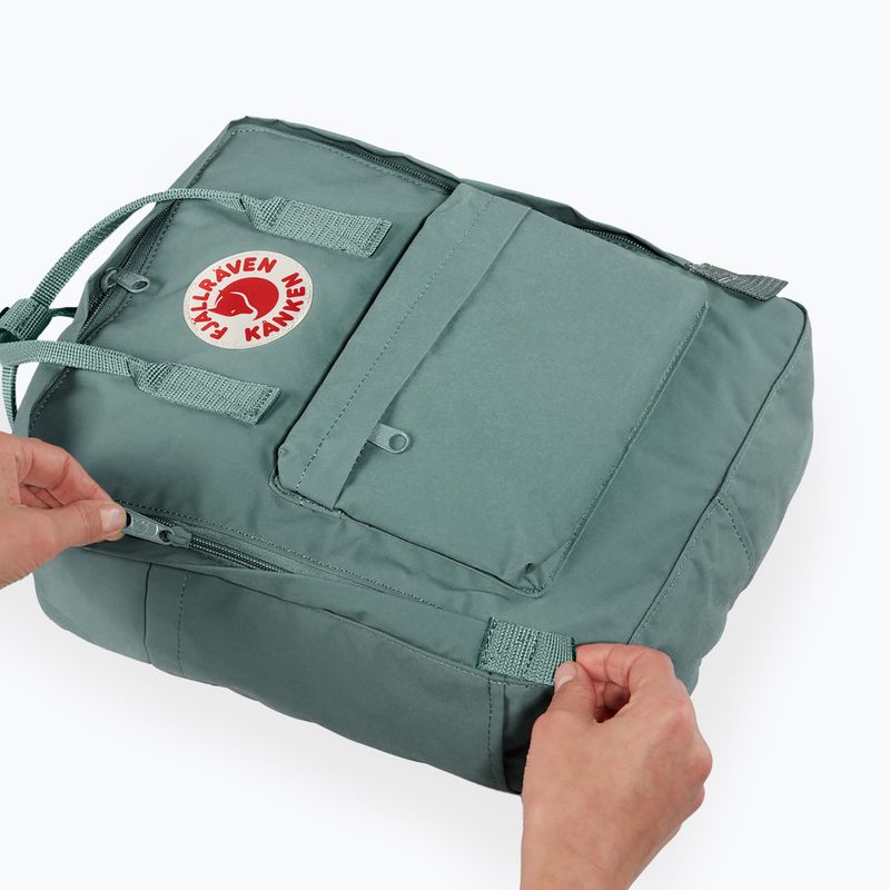 Fjällräven Kanken 16 l hiking backpack frost green 5