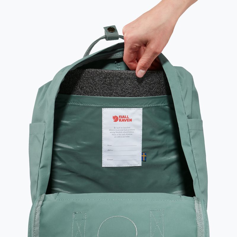 Fjällräven Kanken 16 l hiking backpack frost green 6