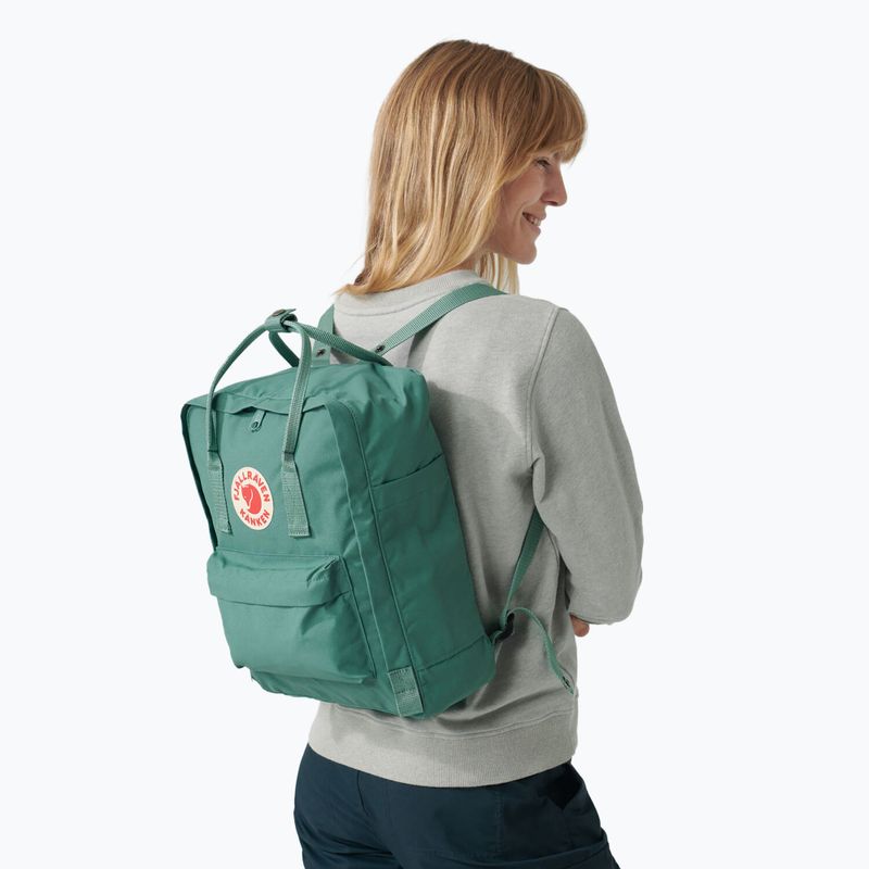 Fjällräven Kanken 16 l hiking backpack frost green 9