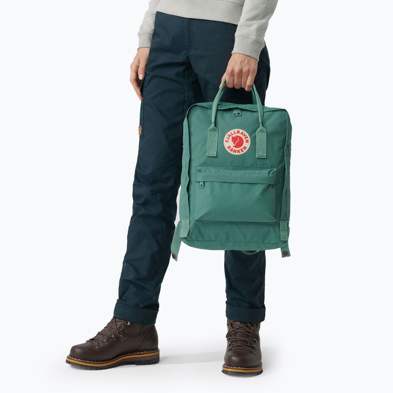 Fjällräven Kanken 16 l hiking backpack frost green 12