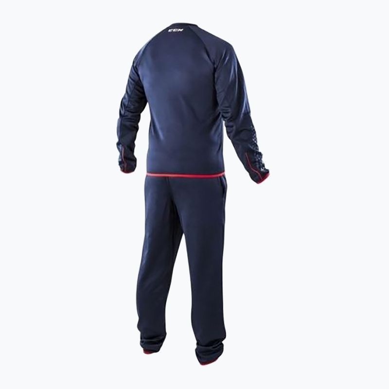 Children's tracksuit CCM Locker Suit JR navy 3