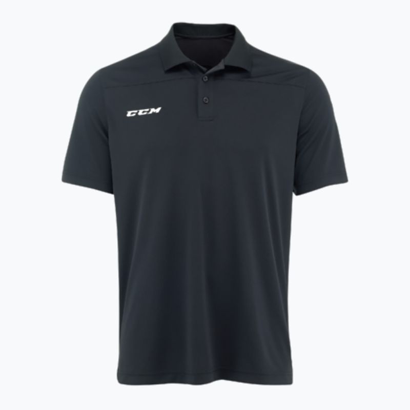 Men's CCM Polo SR T-shirt black