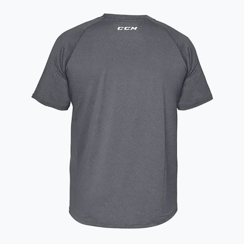 Men's CCM Ribano Performance Loose Fit T-shirt SR grey 2