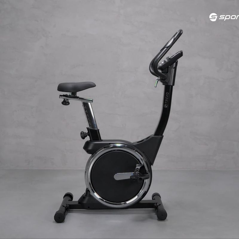 TREXO stationary bike black EB300 19