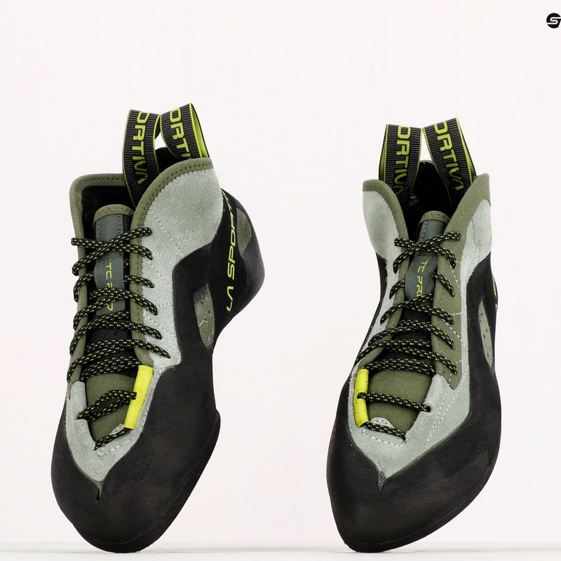 La Sportiva TC Pro men's climbing shoe green 30G719719 9