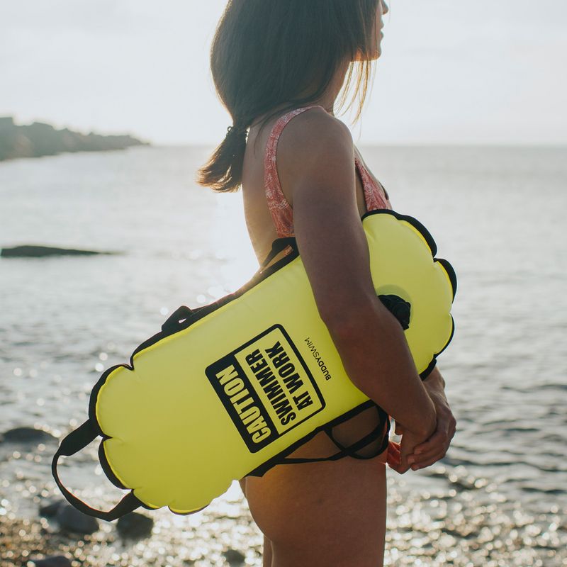Safety buoy BuddySwim Ultralight CSW 10 l yellow 5