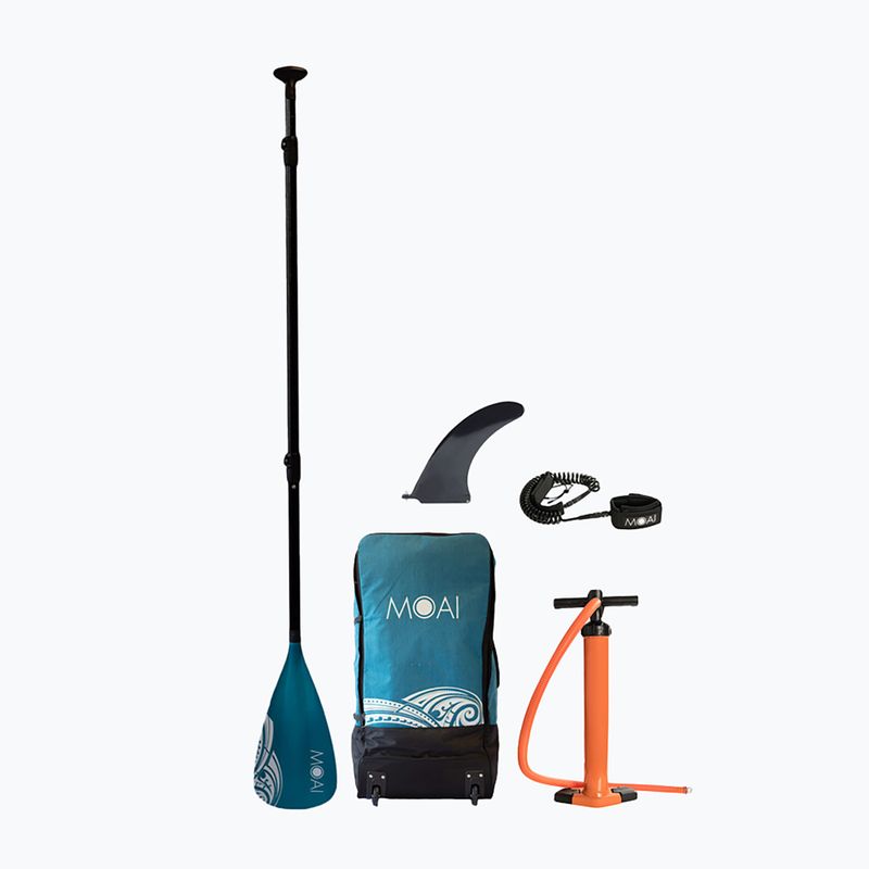 SUP MOAI Multiperson board 12'4" blue 10