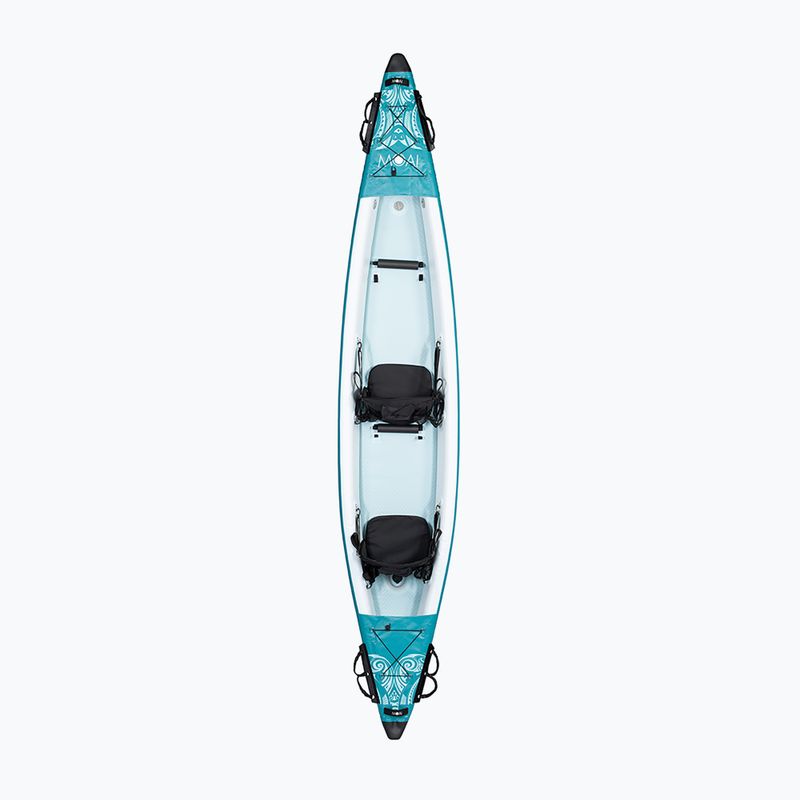 MOAI Kanaloa K2 blue M-21KO2P 2-person inflatable kayak 2