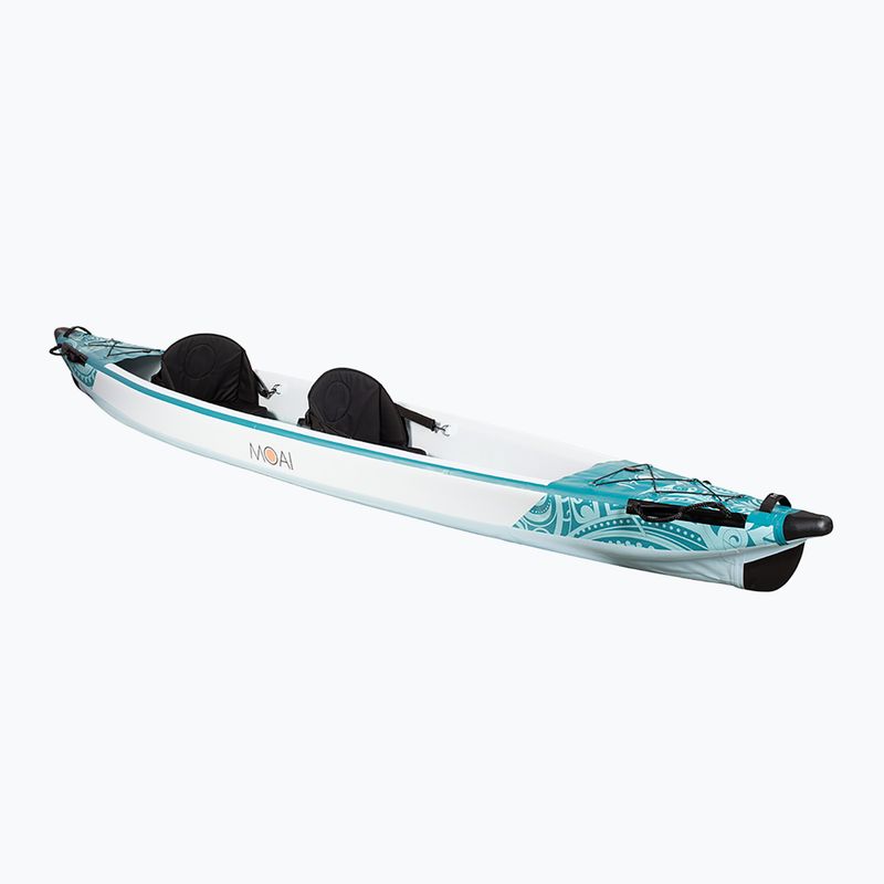 MOAI Kanaloa K2 blue 2-person inflatable kayak 4