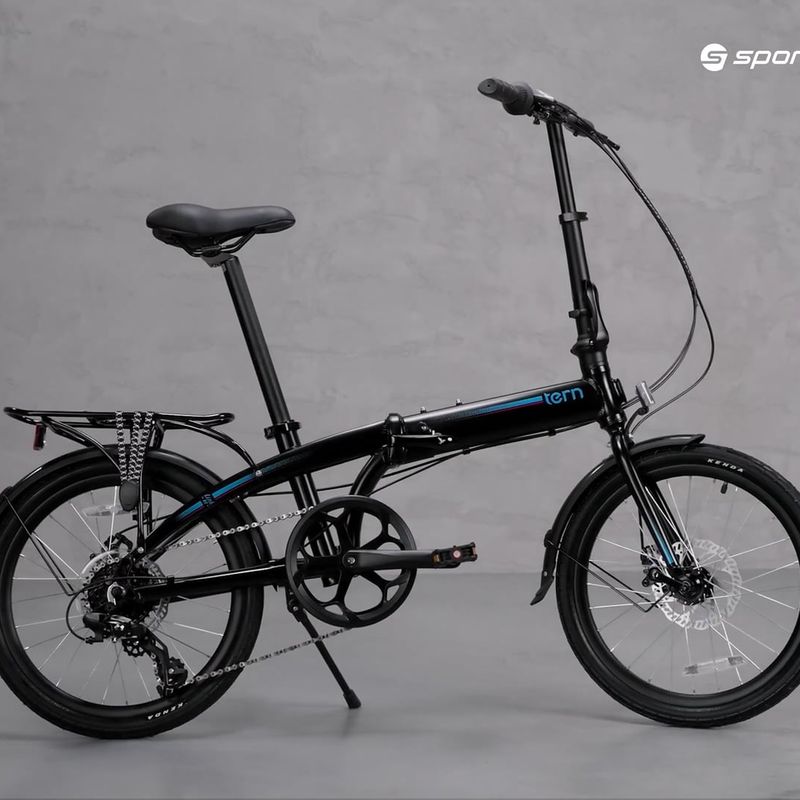 Tern Link B8 folding city bike black 18