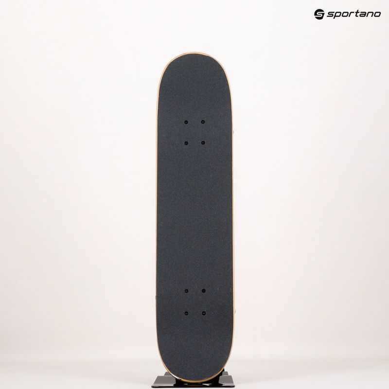 Tricks Muertos Complete classic skateboard white and orange 9