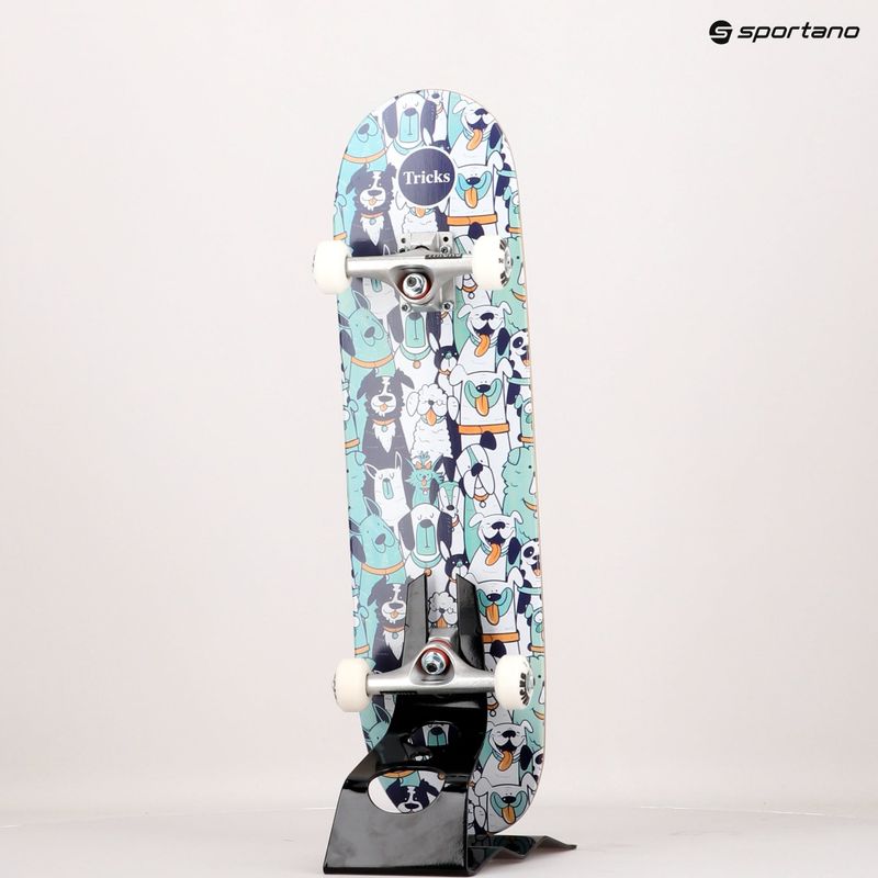 Classic skateboard Tricks Dogs Complete green and white TRCO0022A001 8