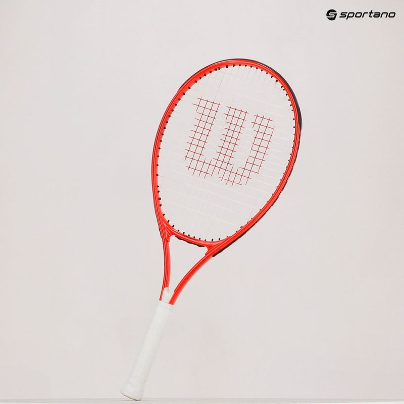Wilson children's tennis racket Roger Federer 26 Half Cvr red WR054410H+ 8