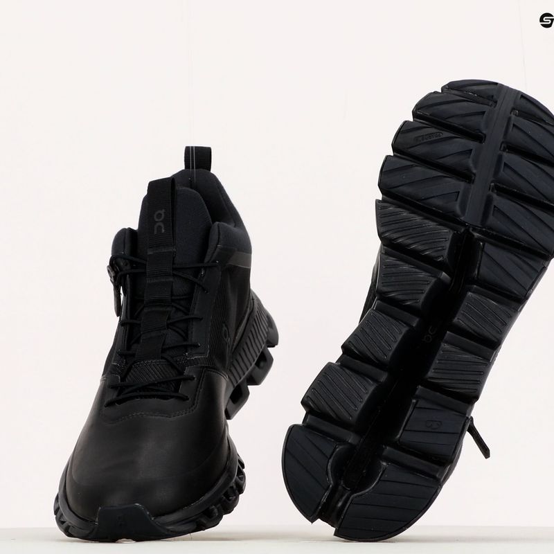 Men's On Cloud Hi Waterproof running shoes black 2899674 15