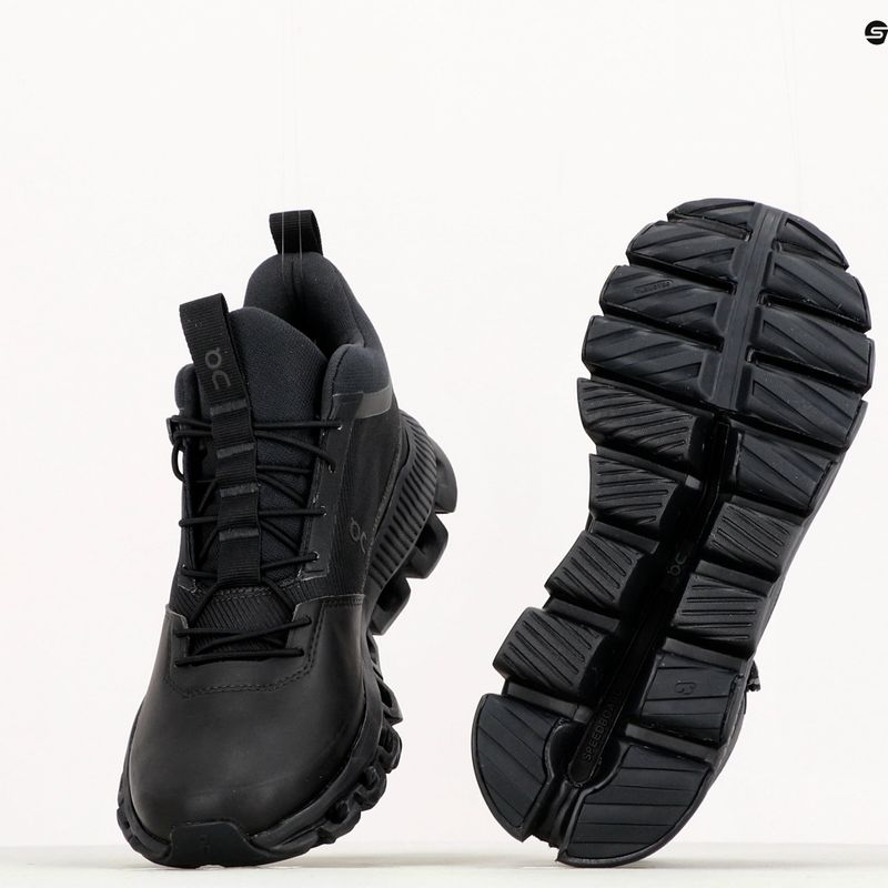 Women's running shoes On Cloud Hi Waterproof black 2899672 13