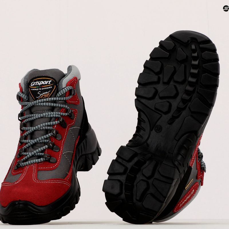Grisport women's trekking boots red 13362SV87G 11