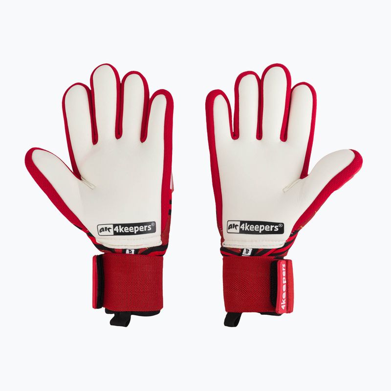 4keepers Evo Vera Nc goalkeeper gloves red 2