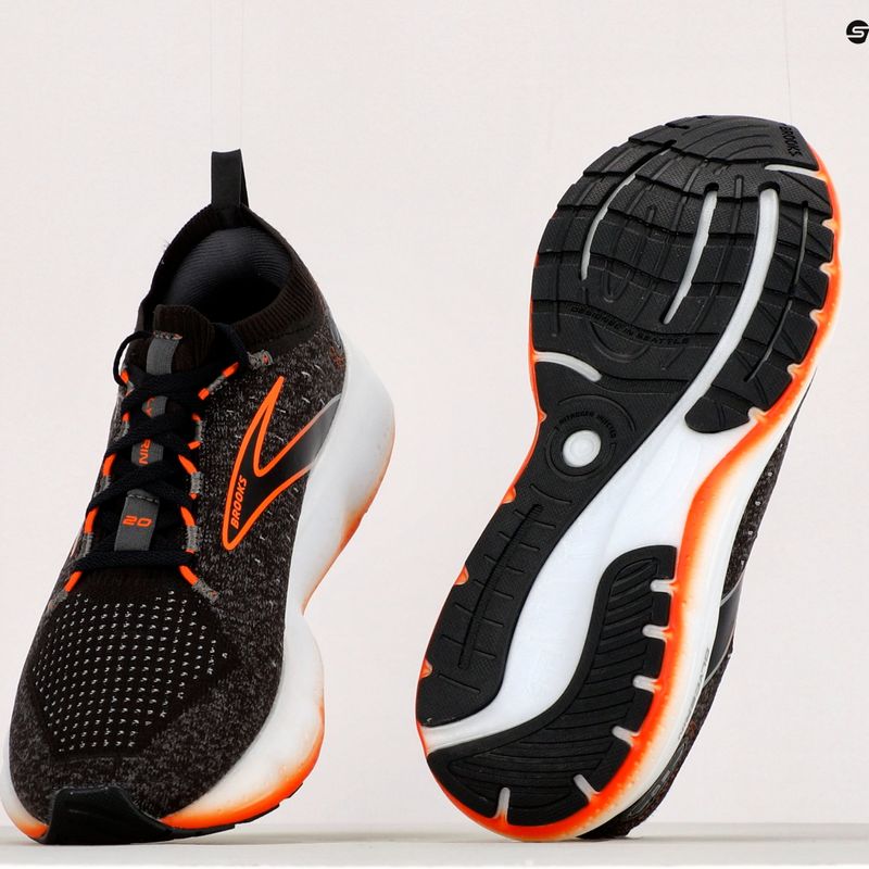 Brooks Glycerin StealthFit 20 grey men's running shoes 1103841D003 15