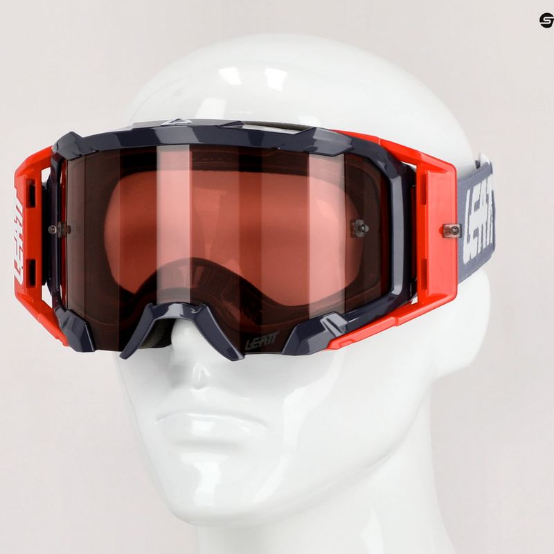 Leatt Velocity 5.5 graphene/rose cycling goggles 8022010360 9