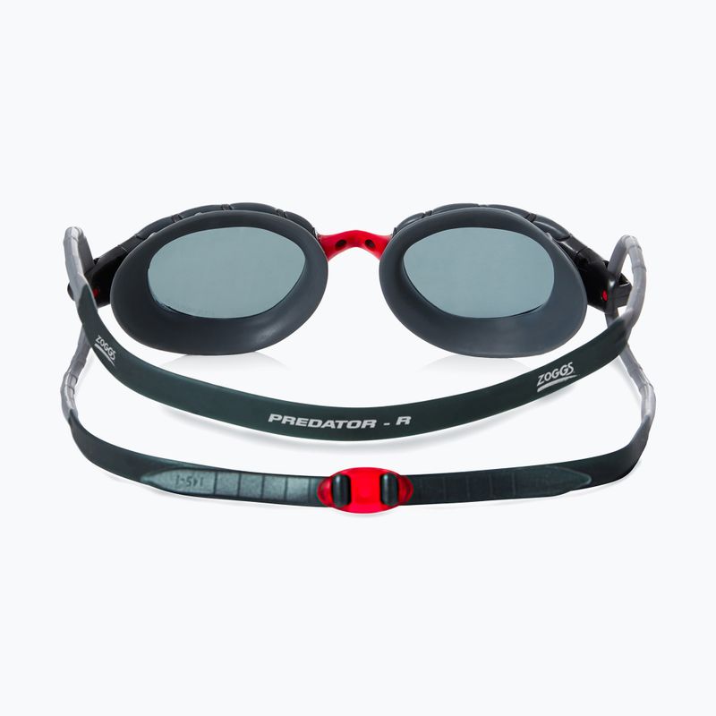 Zoggs Predator Polarized grey/grey/polarized smoke swimming goggles 2
