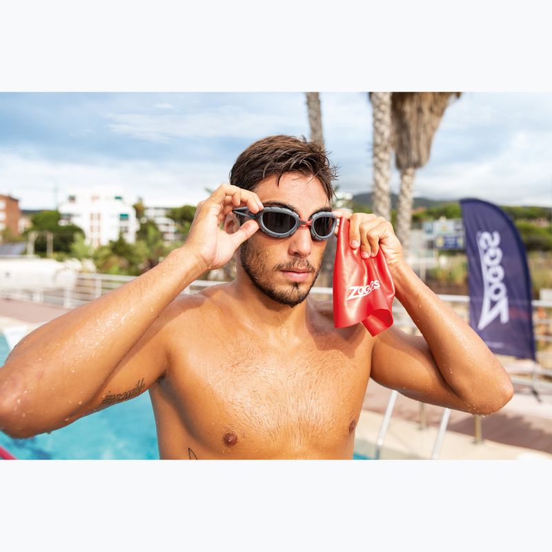 Zoggs Predator Polarized grey/grey/polarized smoke swimming goggles 7